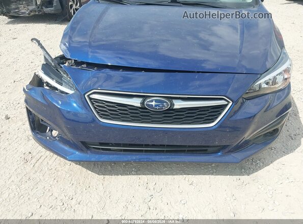4S3GTAA60H3754072 2017 SUBARU IMPREZA Blue Widok z przodu