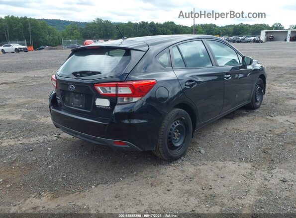 4S3GTAA60K3748666 2019 SUBARU IMPREZA Black Trasero derecho