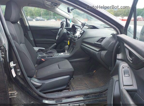 4S3GTAA60K3748666 2019 SUBARU IMPREZA Black Vista interior delantera