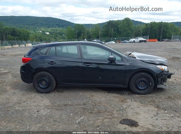 4S3GTAA60K3748666 2019 SUBARU IMPREZA Black Vista interior trasera
