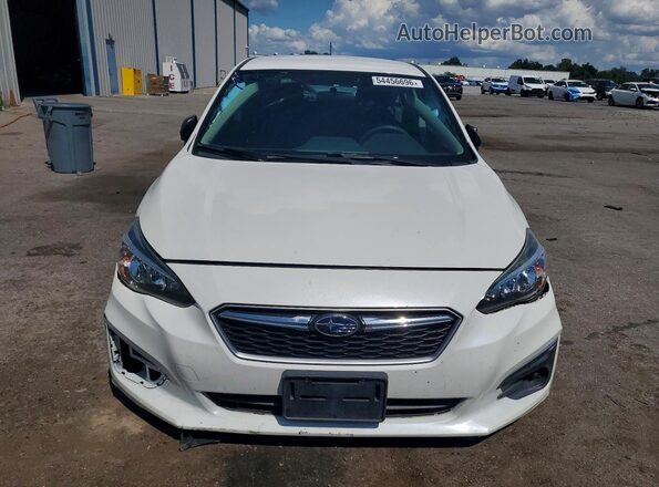 4S3GTAA60K3753060 2019 SUBARU IMPREZA White Вид спереду
