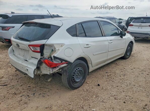4S3GTAA61H3724157 2017 SUBARU IMPREZA White Trasero derecho