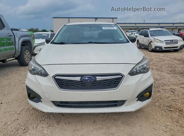 4S3GTAA61H3724157 2017 SUBARU IMPREZA White Vista frontal