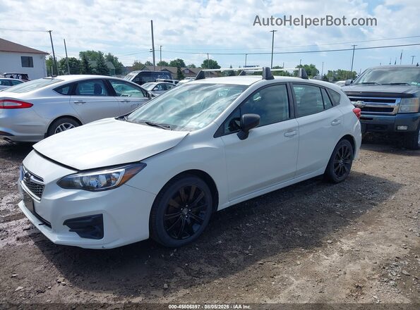 4S3GTAA64H1715559 2017 SUBARU IMPREZA Белый Передняя левая четверть