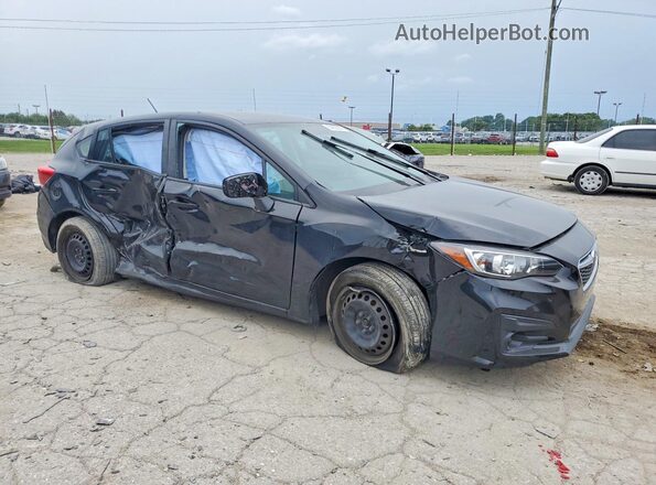 4S3GTAA64H3746475 2017 SUBARU IMPREZA Black Przód prawy