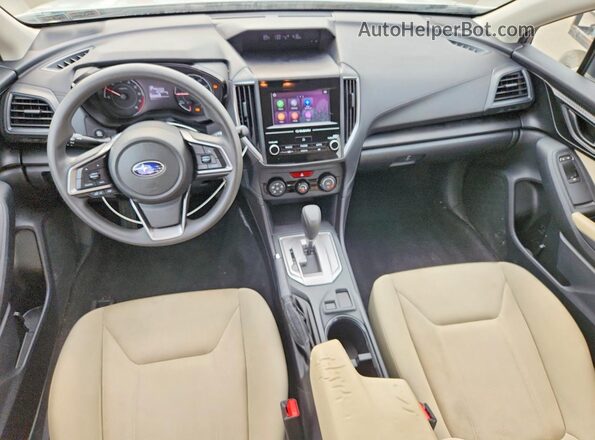 4S3GTAA64K3701804 2019 SUBARU IMPREZA White Вид панелі приладів