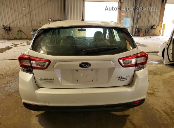 4S3GTAA64K3763252 2019 SUBARU IMPREZA White Vista trasera