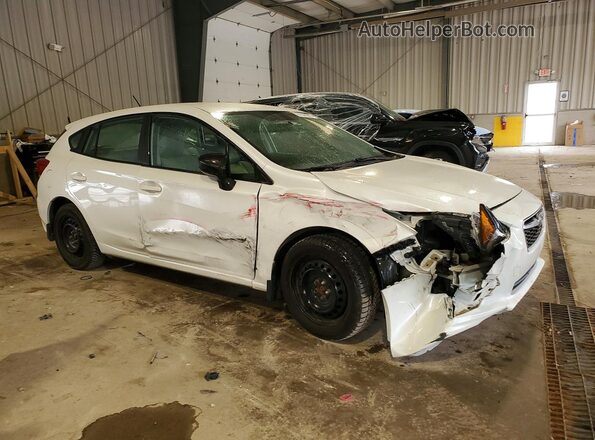4S3GTAA64K3763252 2019 SUBARU IMPREZA White Delantero derecho