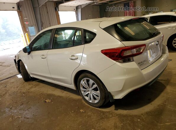 4S3GTAA64K3763252 2019 SUBARU IMPREZA White Trasero izquierdo