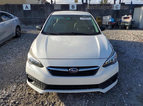 4S3GTAA64N1719865 2022 SUBARU IMPREZA Белый Вид спереди