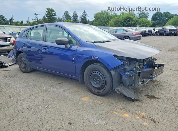 4S3GTAA65H3725666 2017 SUBARU IMPREZA Blue Delantero derecho