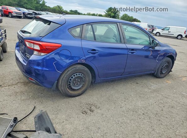 4S3GTAA65H3725666 2017 SUBARU IMPREZA Blue Trasero derecho