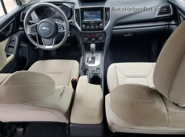 4S3GTAA65H3725666 2017 SUBARU IMPREZA Blue Vista del salpicadero