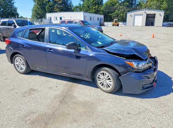 4S3GTAA65K3702055 2019 SUBARU IMPREZA Blue Առջևի աջ