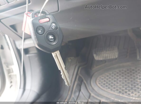 4S3GTAA65K3729644 2019 SUBARU IMPREZA White წინა პანელის ხედი