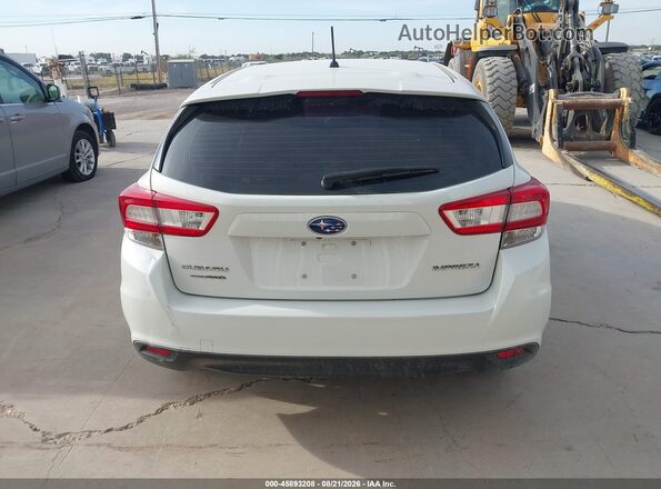 4S3GTAA65K3729644 2019 SUBARU IMPREZA White 