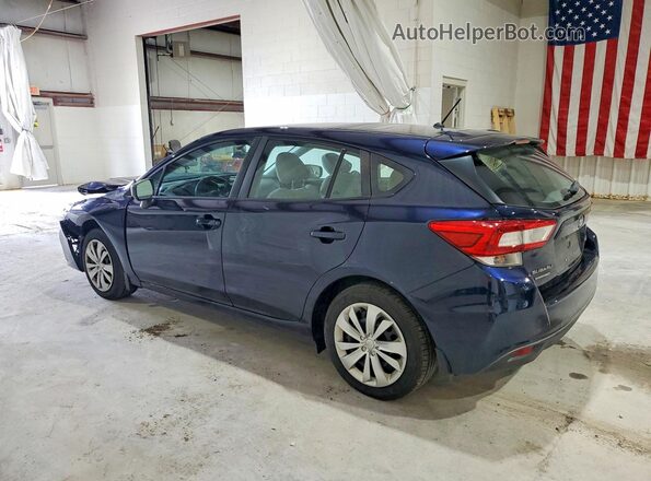 4S3GTAA65K3753314 2019 SUBARU IMPREZA Blue Задня ліва чверть