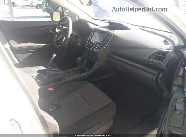 4S3GTAA65P1714855 2023 SUBARU IMPREZA White Вид салону спереду
