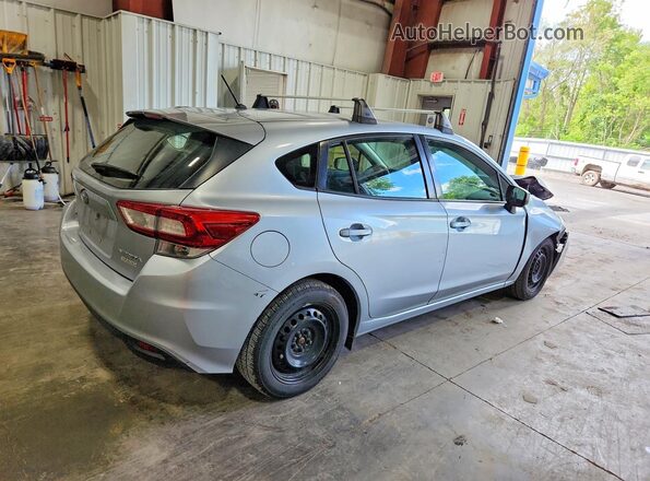 4S3GTAA67H3748415 2017 SUBARU IMPREZA Silver Rear view