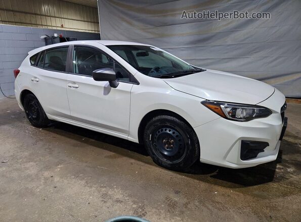 4S3GTAA67J3736254 2018 SUBARU IMPREZA White წინა მარჯვენა