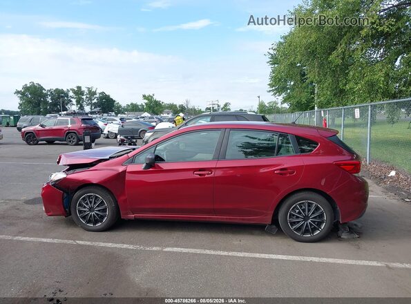 4S3GTAA68K3701837 2019 SUBARU IMPREZA Red სალონის 360-გრადუსიანი ხედი