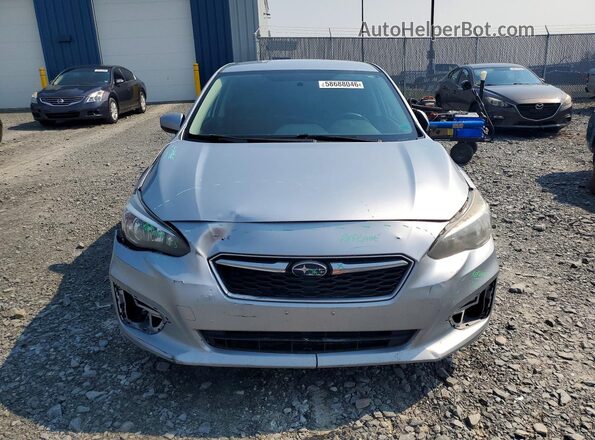 4S3GTAA69J3707113 2018 SUBARU IMPREZA Silver წინა ხედი