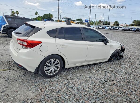 4S3GTAA6XJ1730475 2018 SUBARU IMPREZA White Задня права чверть