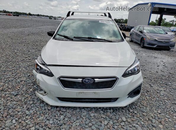 4S3GTAA6XJ1730475 2018 SUBARU IMPREZA White Вид спереду