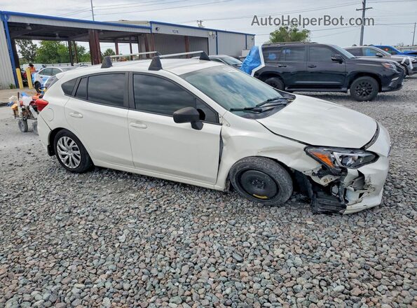 4S3GTAA6XJ1730475 2018 SUBARU IMPREZA White Передня права чверть