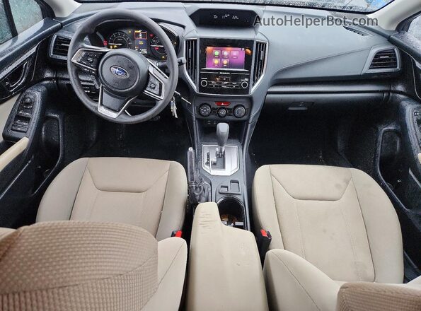 4S3GTAB60N3702435 2022 SUBARU IMPREZA Black Widok deski rozdzielczej
