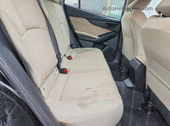 4S3GTAB60N3702435 2022 SUBARU IMPREZA Black Widok tylnych siedzeń