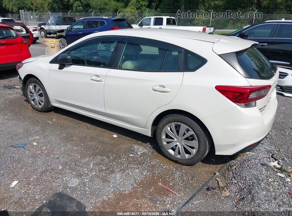 4S3GTAB60P3704981 2023 SUBARU IMPREZA White Rear left