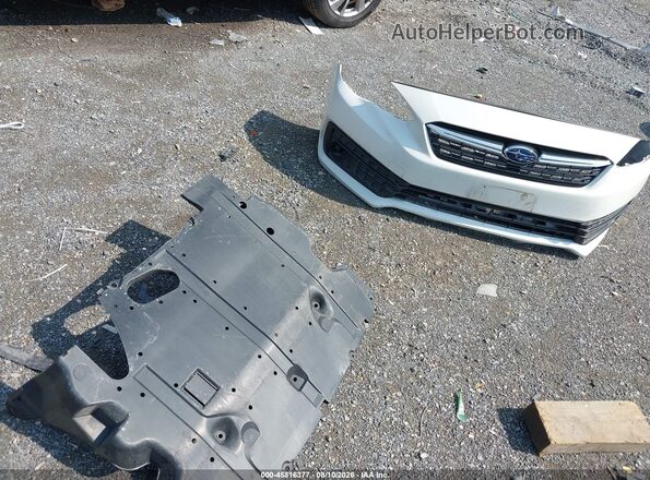 4S3GTAB60P3704981 2023 SUBARU IMPREZA White Instrument cluster view