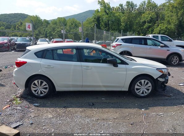 4S3GTAB60P3704981 2023 SUBARU IMPREZA White 360 interior view
