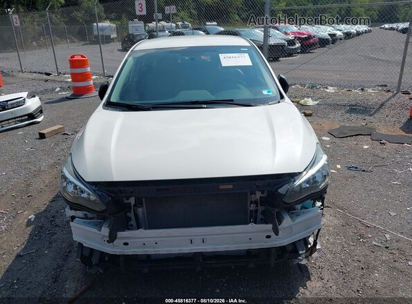 4S3GTAB60P3704981 2023 SUBARU IMPREZA White Rear interior view