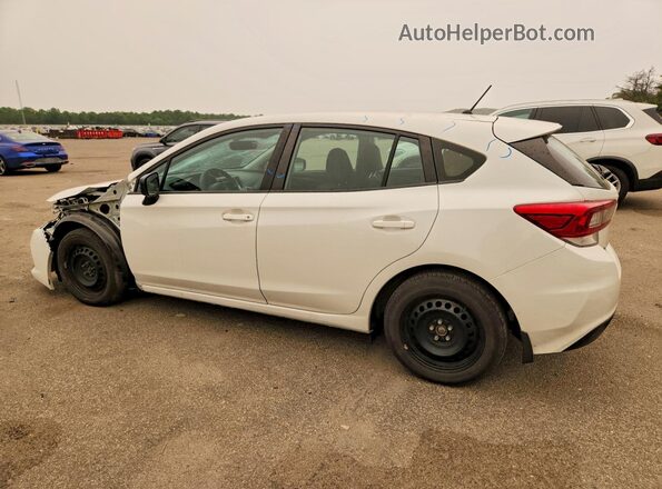 4S3GTAB60P3719030 2023 SUBARU IMPREZA White უკანა მარცხენა