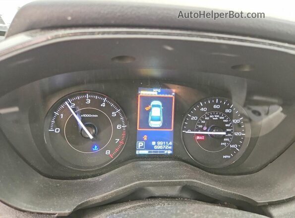 4S3GTAB60P3719030 2023 SUBARU IMPREZA White ხელსაწყოთა პანელის ხედი