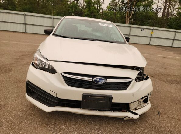 4S3GTAB60P3719030 2023 SUBARU IMPREZA White წინა ხედი