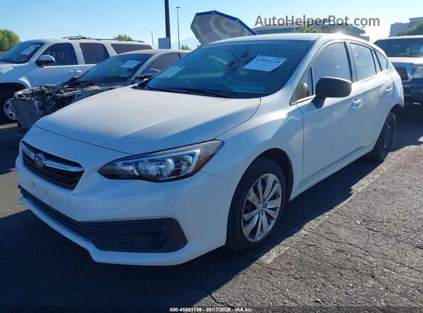4S3GTAB61P3703855 2023 SUBARU IMPREZA White Передня ліва чверть
