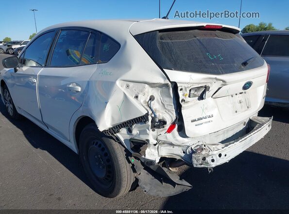 4S3GTAB61P3703855 2023 SUBARU IMPREZA White Вид спереду