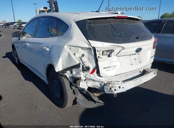 4S3GTAB61P3703855 2023 SUBARU IMPREZA White Задня ліва чверть