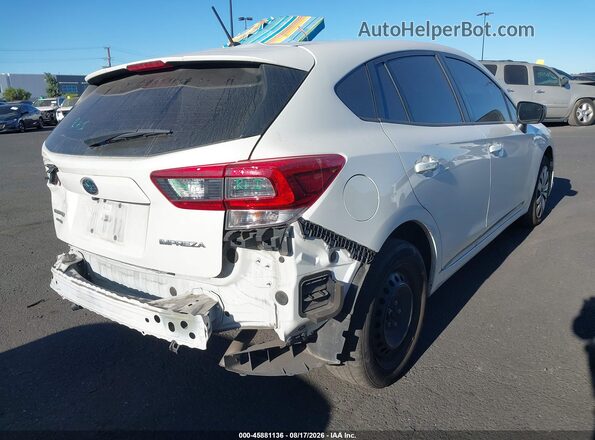 4S3GTAB61P3703855 2023 SUBARU IMPREZA White Задня права чверть