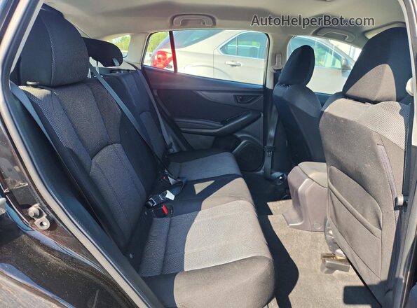 4S3GTAB62L3701980 2020 SUBARU IMPREZA Black Widok tylnych siedzeń