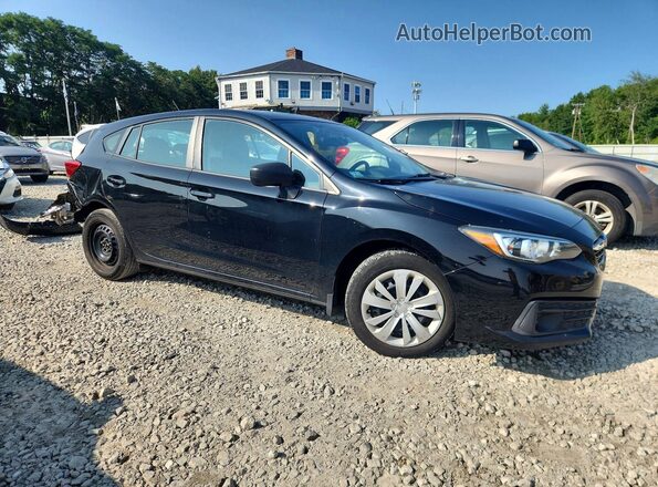 4S3GTAB62L3701980 2020 SUBARU IMPREZA Black Przód prawy