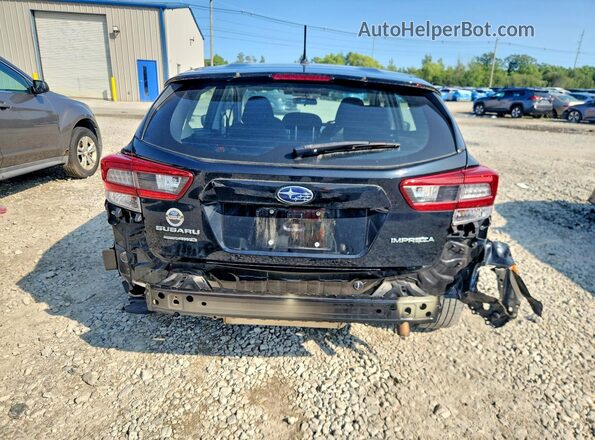 4S3GTAB62L3701980 2020 SUBARU IMPREZA Black Widok z tyłu