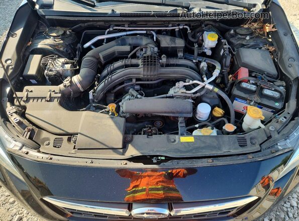 4S3GTAB62L3701980 2020 SUBARU IMPREZA Black Widok wnętrza z tyłu