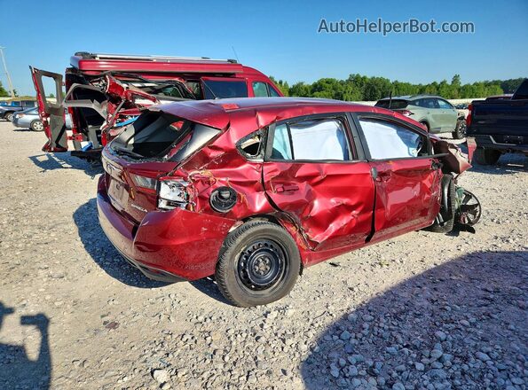 4S3GTAB63M3710933 2021 SUBARU IMPREZA Red Tył prawy
