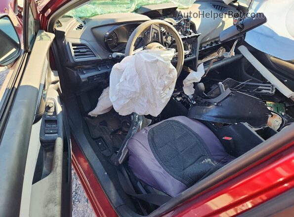 4S3GTAB63M3710933 2021 SUBARU IMPREZA Red Widok deski rozdzielczej
