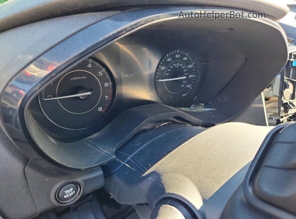 4S3GTAB63M3710933 2021 SUBARU IMPREZA Red Widok zestawu wskaźników