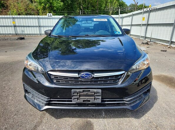 4S3GTAB64L3704198 2020 SUBARU IMPREZA Black Front view